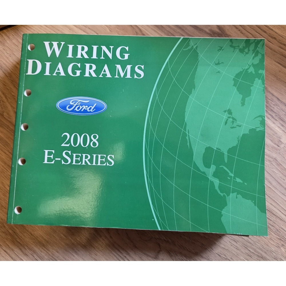 GENUINE 2008 FORD E-Series Econoline Wiring Diagrams Manual FACTORY OEM